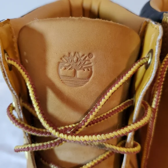 TIMBERLAND Women's Tan Nubuck Leather Work Boot Size 11 - Picture 6 of 14